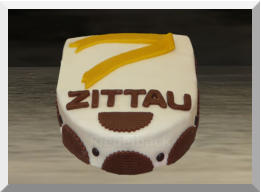 Torte zum Stadtfest