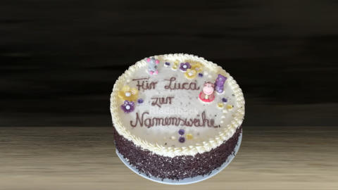 Torte zur Namensweihe